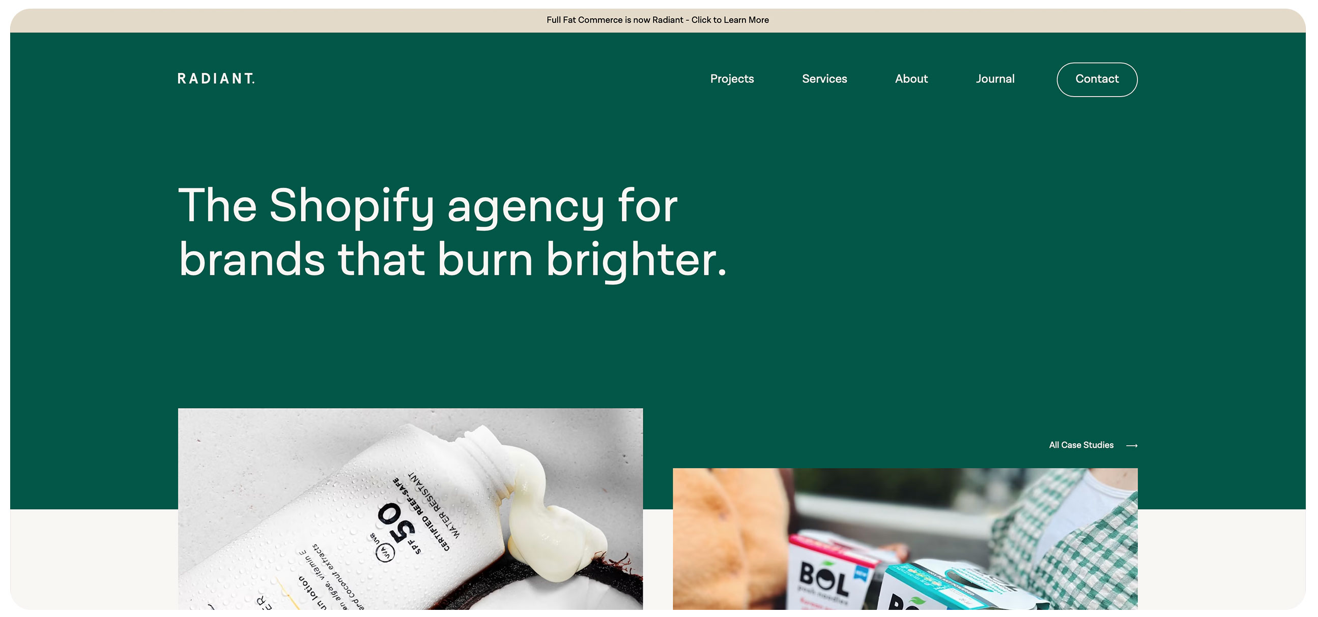 Radiant Shopify Agency