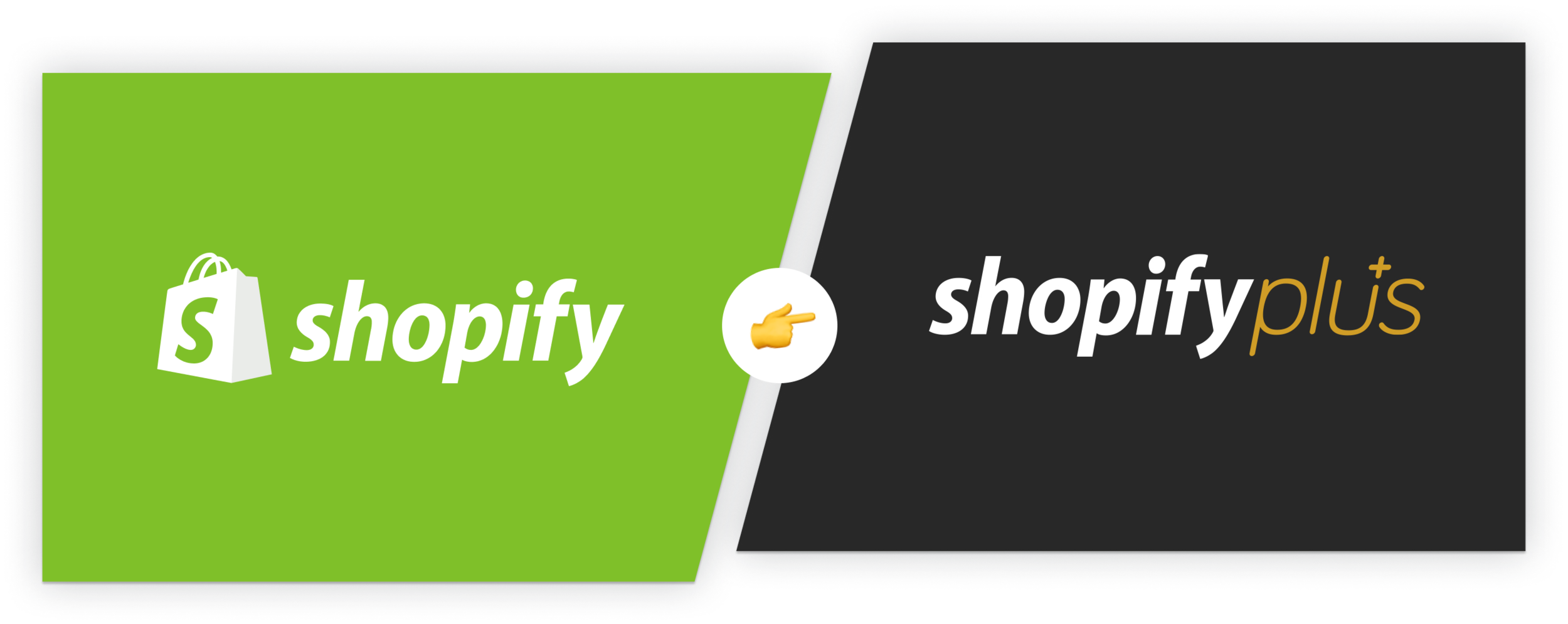 Shopify Plus merchants vs Shopify Graphic