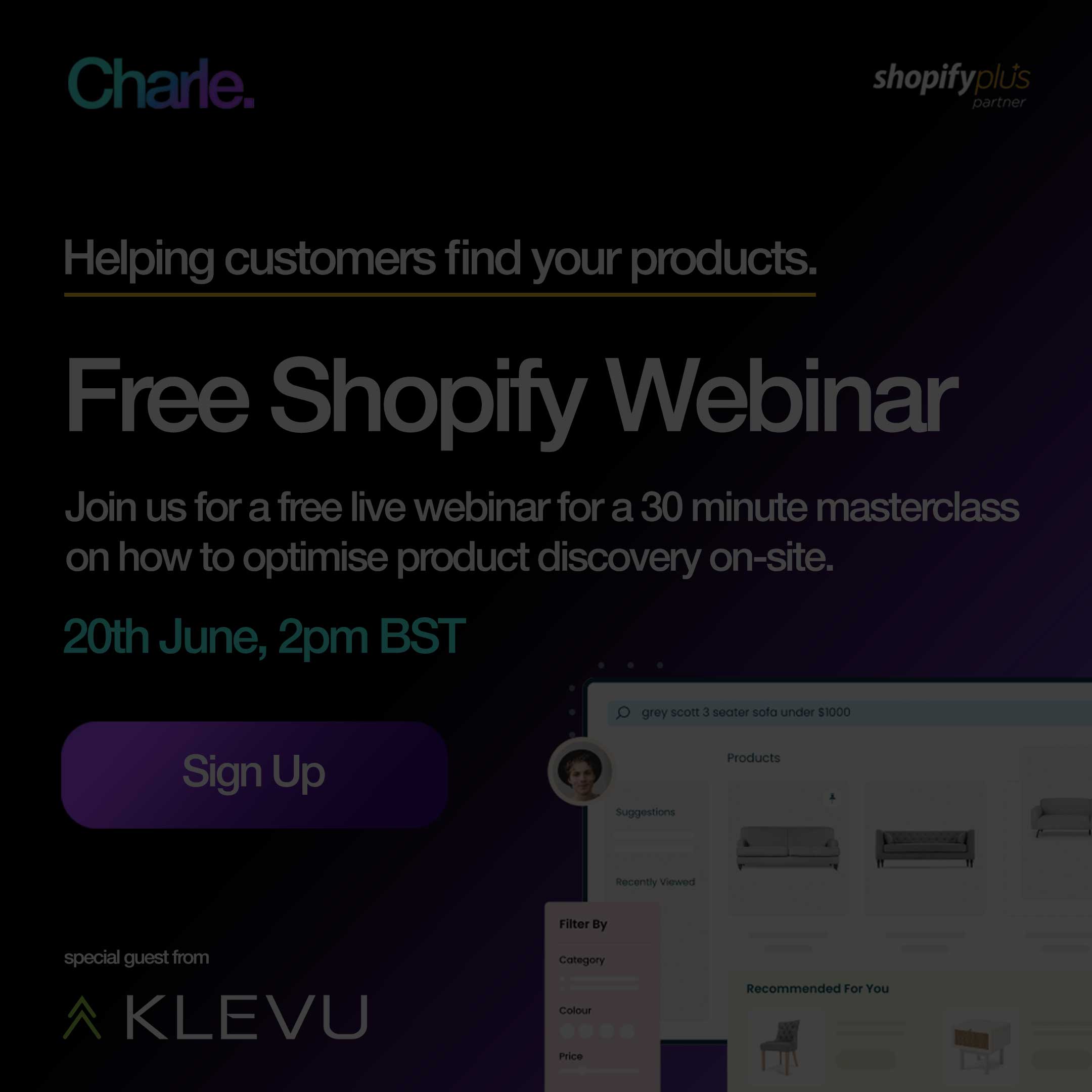 Product Discovery Shopify Webinar